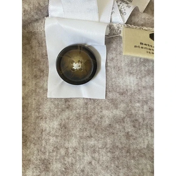 MWL (Re)sourced Sweater Fleece Shirt-Jacket Size Medium in Heather Pale Thistle - Picture 15 of 15